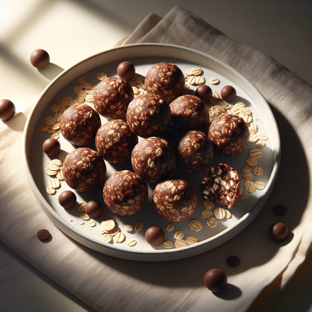 Energetske kuglice od zobi i kakaa