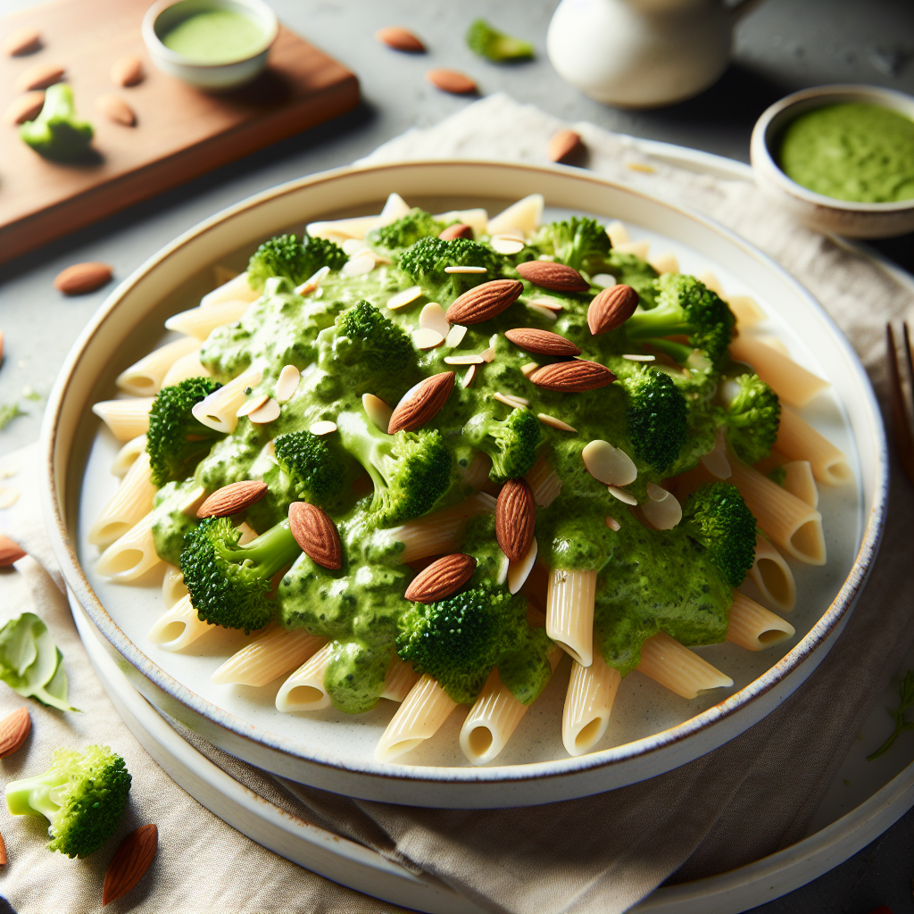 Brokoli pasta sa bademima
