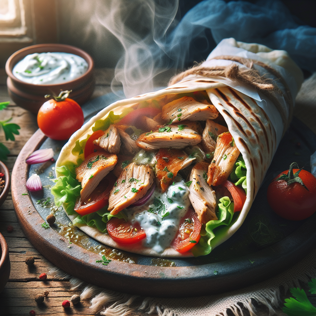 Gyros u tortilji