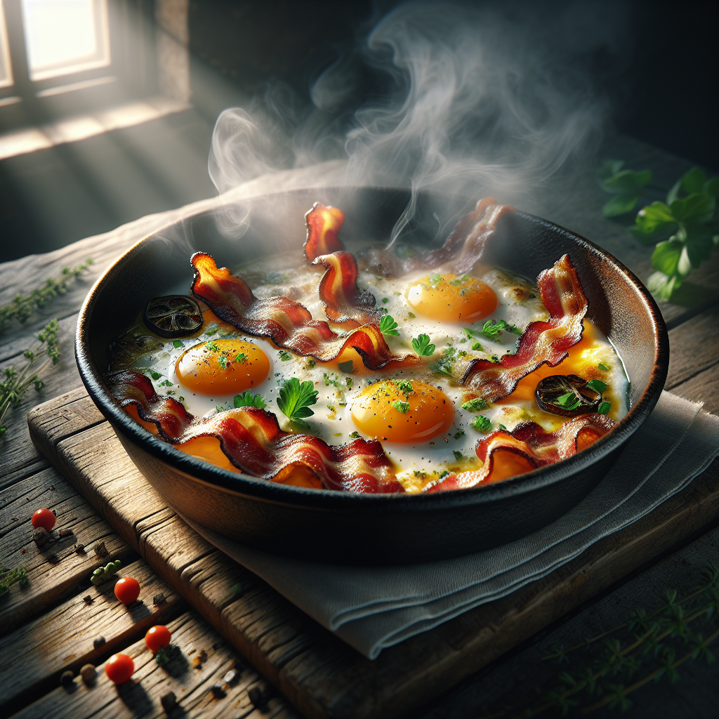 Jaja na oko sa slaninom