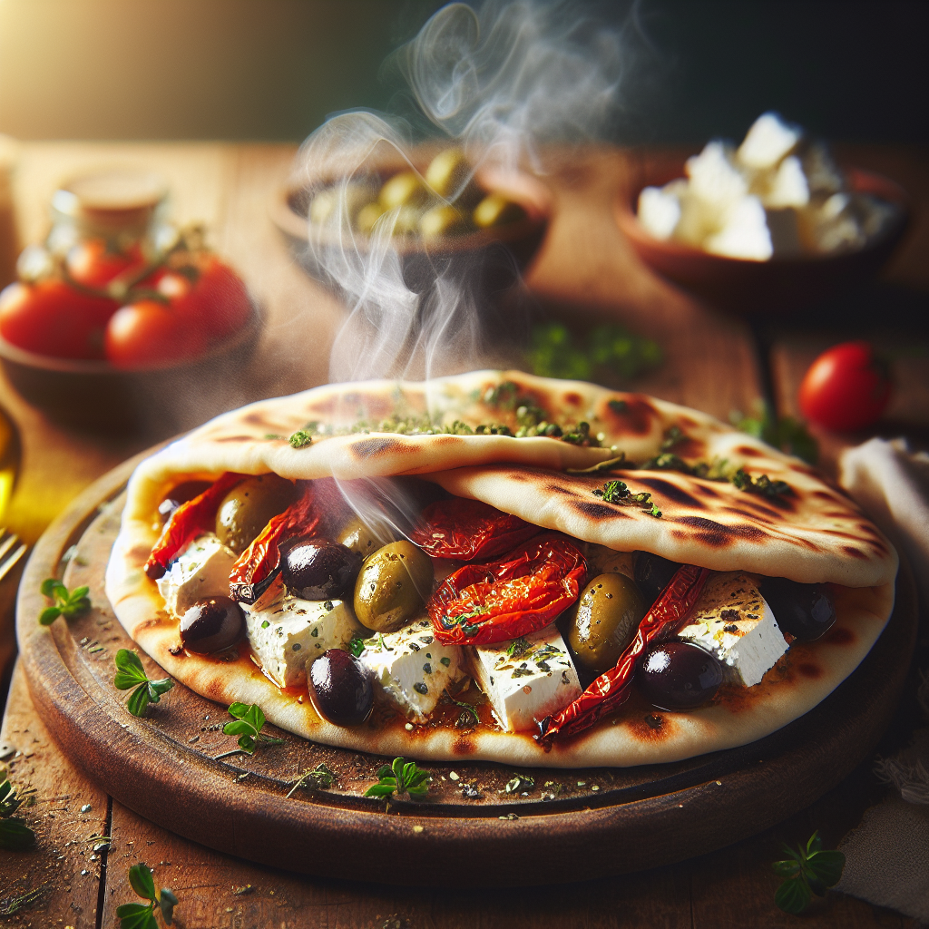 Mediteranska pita sa feta sirom
