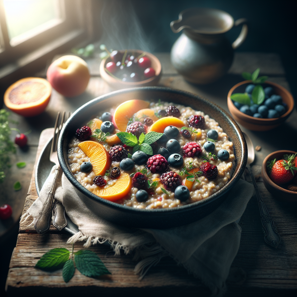 Ovsena kaša sa voćem