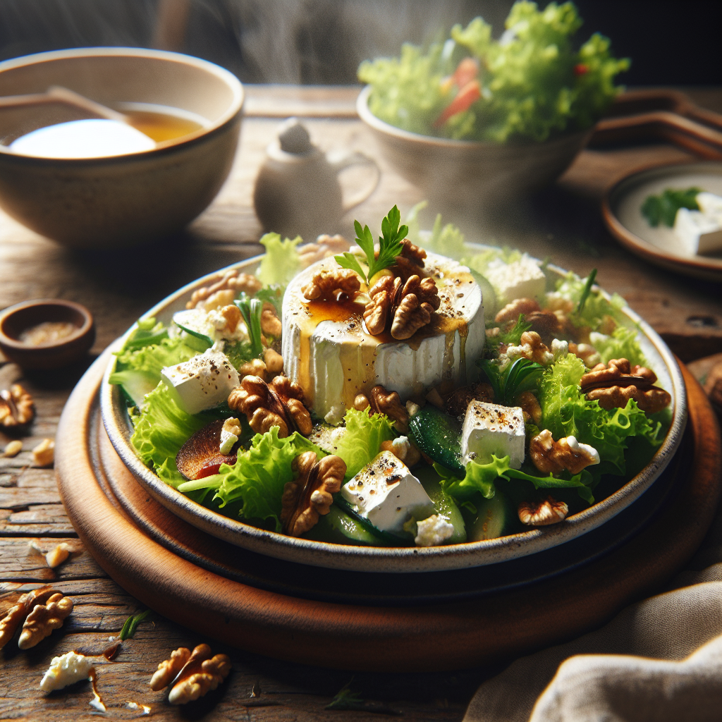 Salata sa kozjim sirom i orasima