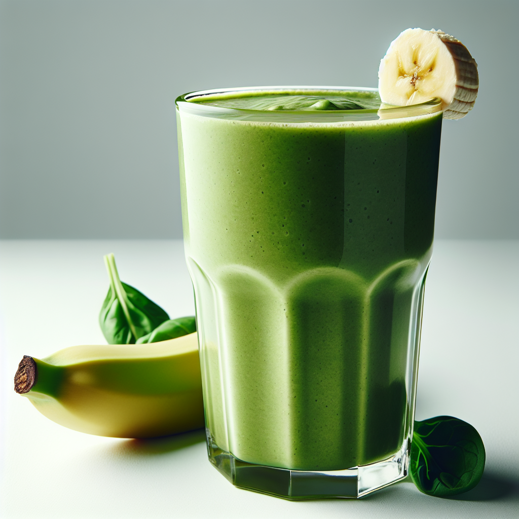 Smoothie od špinata, banane i proteina graška