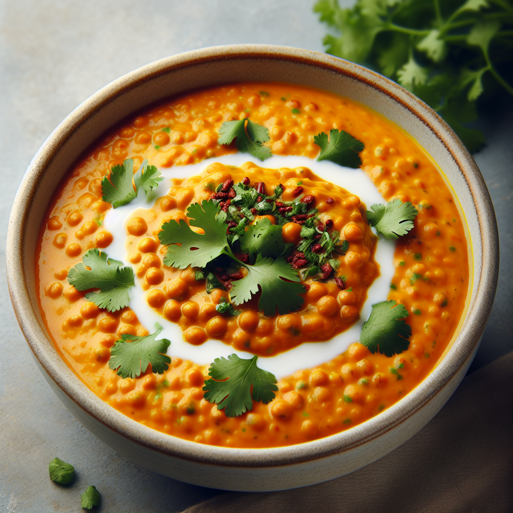 Sočivo sa kari začinima i kokosom