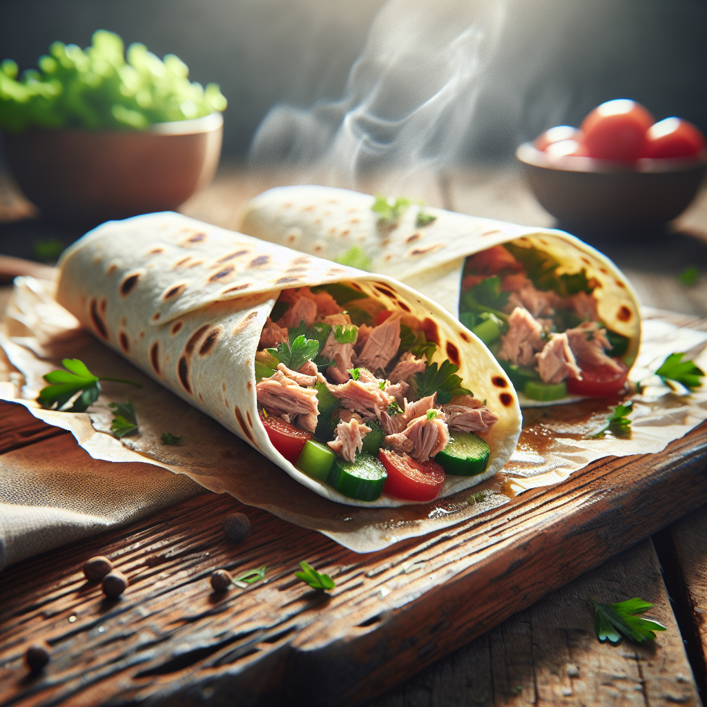 Tortilla wrap sa tunjevinom