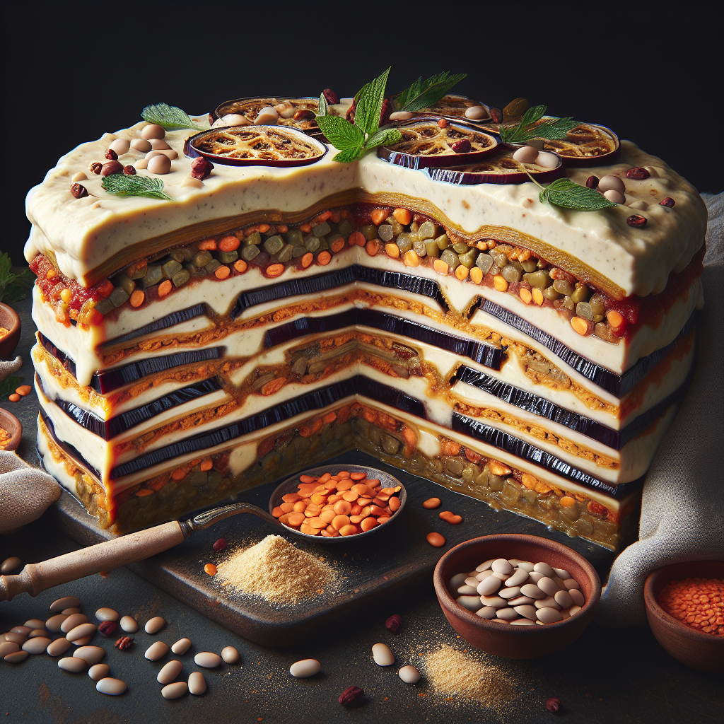 Veganska musaka sa lećom