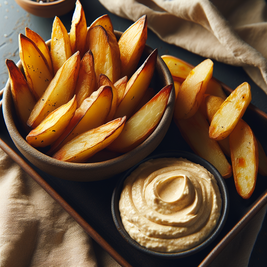 Veganski zapečeni krompir sa humom